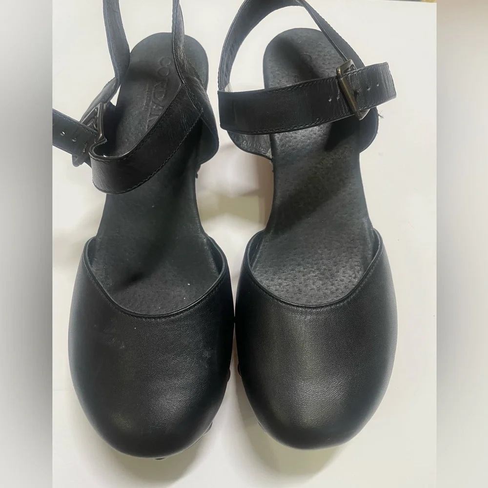 Cordani Black Clogs 9.5 - Picture 4 of 13